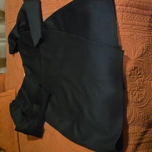 Cute short party black dress